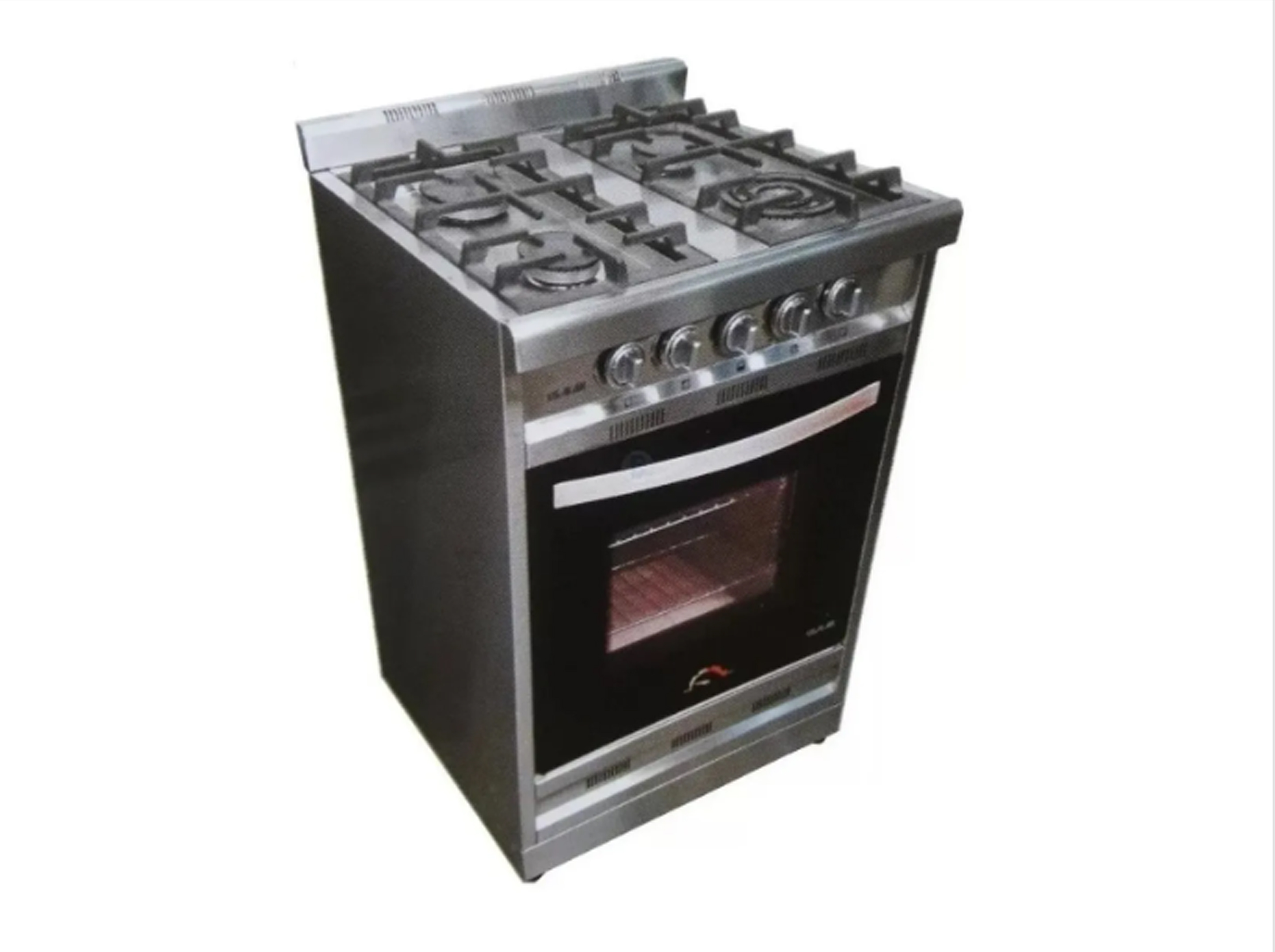 Cocina Usman Irina 600 4 Hornallas 60 Cm Ind.-mandy Hogar